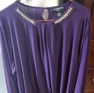 Plus size dress shirt